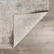 Kerem Cream Thick Luxe Damask Traditional Machine-Woven Area Rug - Image 2