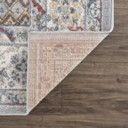 Haymond Traditional Machine-Woven Taupe Area Rug - Image 3