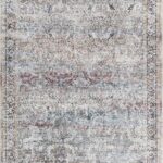 Olive Holi-2304 Washable Traditional Machine Printed Area Rug