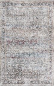 Olive Holi-2304 Washable Traditional Machine Printed Area Rug