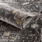 Georgiana Charcoal Traditional Machine-Woven Area Rug - Image 2