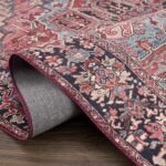 Neyland Traditional Machine-Woven Ivory Area Rug