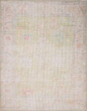 Bozkurt Washable Traditional Machine-Woven Area Rug