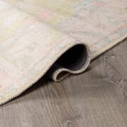 Bozkurt Washable Traditional Machine-Woven Area Rug - Image 2