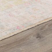 Bozkurt Washable Traditional Machine-Woven Area Rug - Image 3