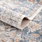 Ezri Cream Washable Traditional Machine-Woven Area Rug - Image 2