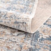 Ezri Cream Washable Traditional Machine-Woven Area Rug - Image 3