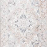 Dobry Washable Traditional Machine-Woven Area Rug