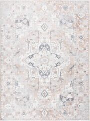 Dobry Washable Traditional Machine-Woven Area Rug