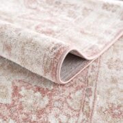 Kandos Blush & Light Pink Traditional Machine-Woven Area Rug - Image 2