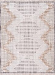 Maulawin High-Low Rustic Traditional Machine-Woven Area Rug